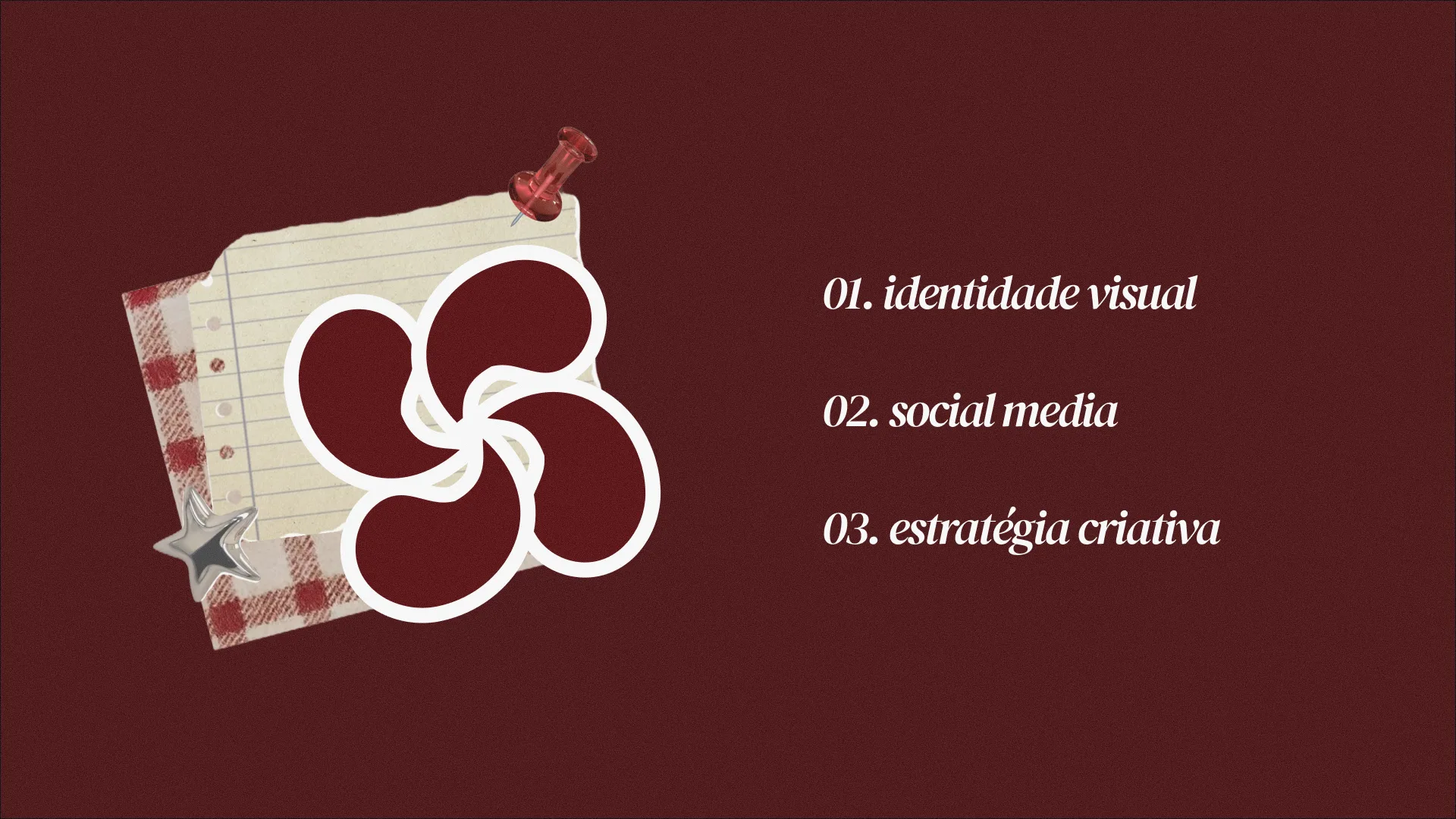 Categorias: identidade visual, social media, estratégia criativa