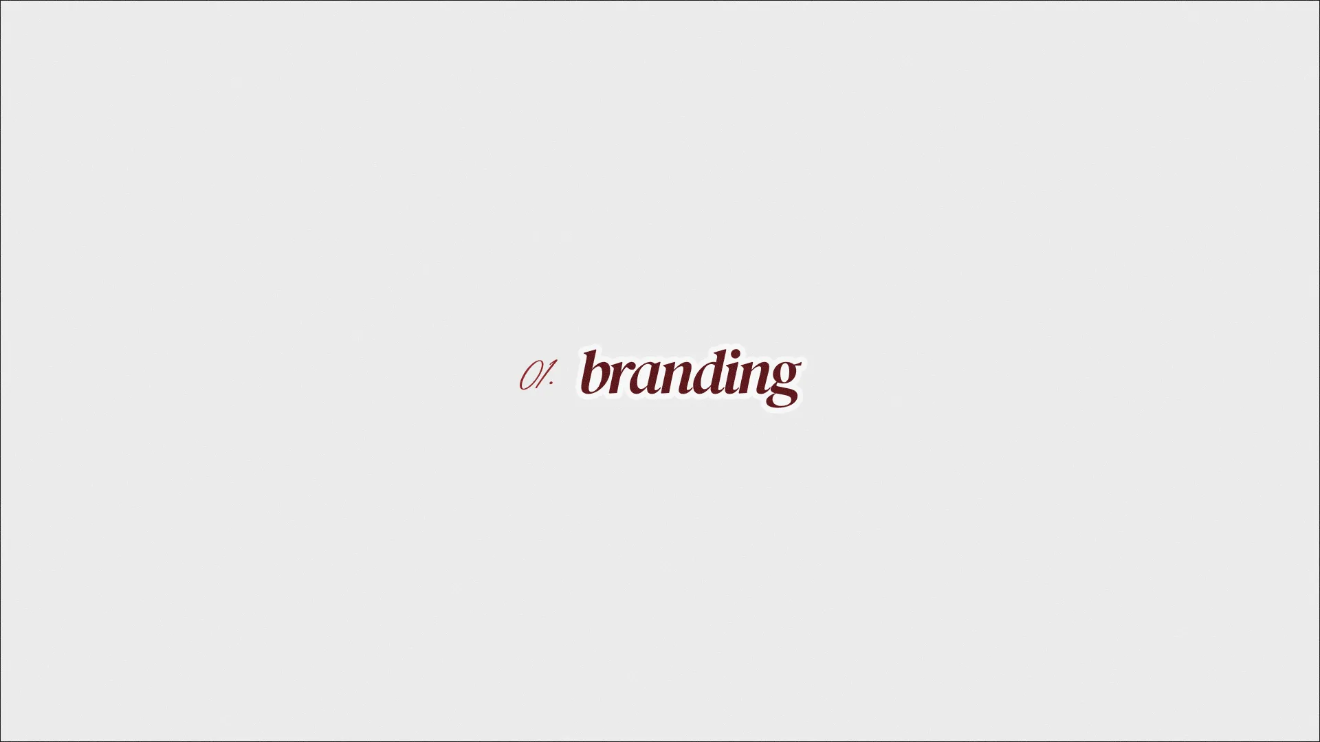 01. branding