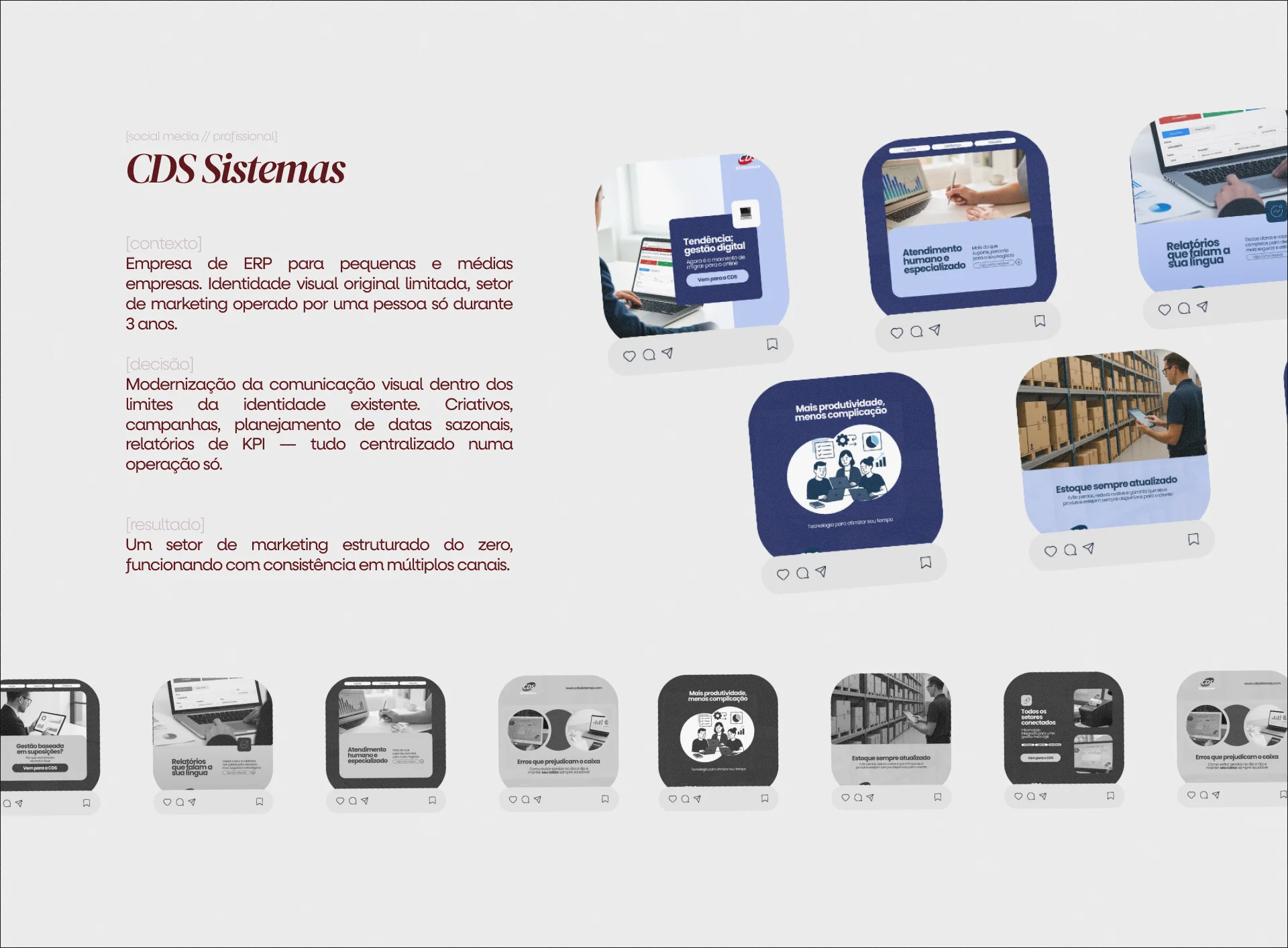 CDS Sistemas — social media